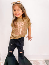 Load image into Gallery viewer, Sassy Little Soul Brown Leopard Tee
