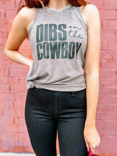 Load image into Gallery viewer, Dibs On The Cowboy | Women&#39;s | Graphic  Acid Wash Tank
