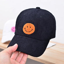 Load image into Gallery viewer, Chenille patch corduroy trucker cap
