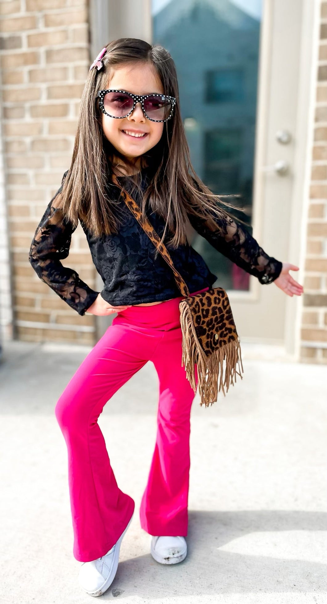 Hey Pretty Girl | Girls | Long Sleeve Lace Leotards & Tops { 2 Colors }