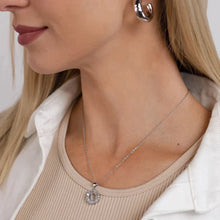 Load image into Gallery viewer, Mini Radiant Initial Necklace
