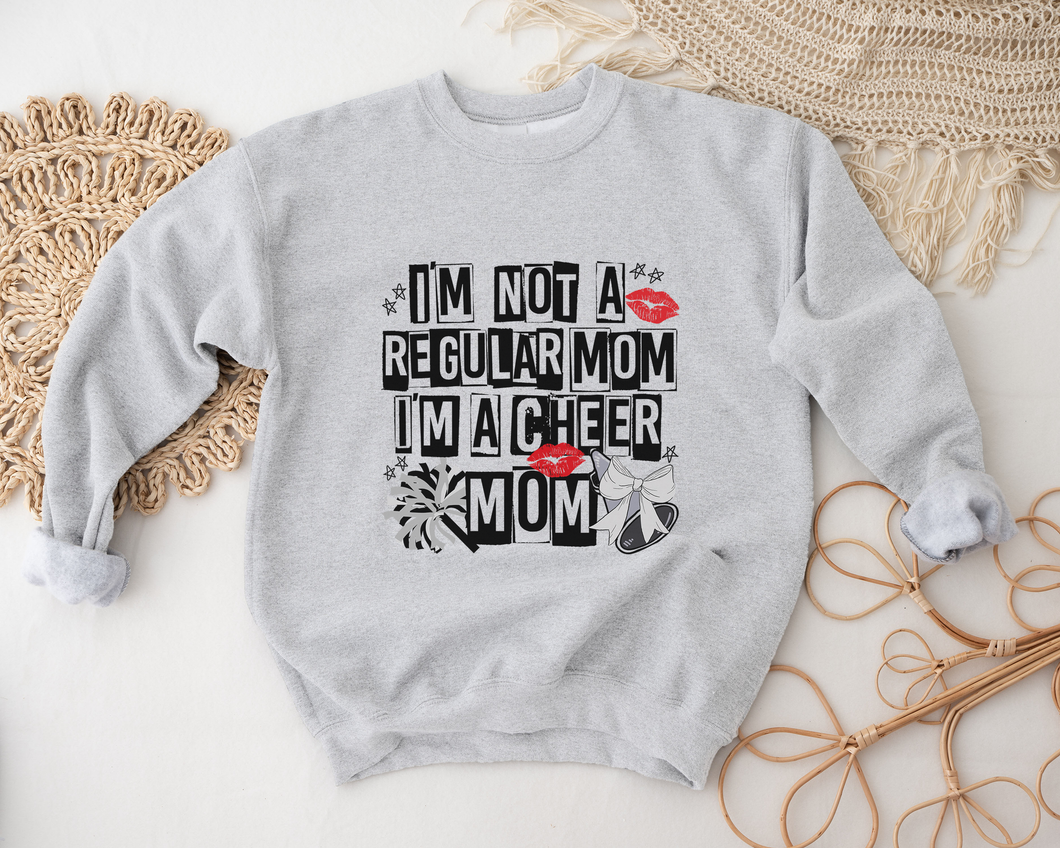 Cheer Mom Ash Grey Sweatshirt